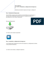 Configuracion de Impresora de Tikets Ec Printer 5890x Ingeniería y Administración en Software