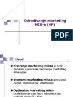 Određivanje Marketing MIX-A (4P)
