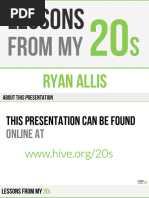 Lessons From My 20s - By Ryan Allis