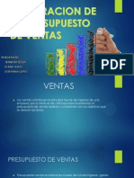 Elaboracion de Un Presupuesto de Ventas