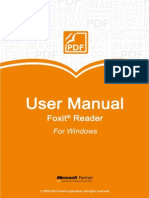 FoxitReader62 Manual