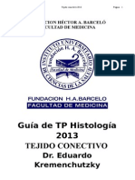 Guía sobre tejido conectivo de menos de