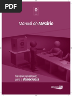 Manual Do Mesário TRE