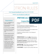 rules and procedures - physical science pdf