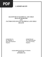 Download Maternal and Child Health Problems by mOHANS SN23645487 doc pdf