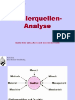 Fehlerquellenanalyse