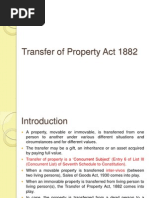 Transfer of Property in India