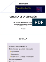 Genética de La Depresión