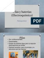 Pilas y Baterías (Electroquímica)