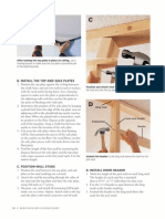 B. Install The Top and Sole Plates: Use Is To