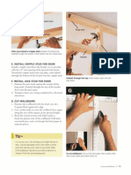 Toenail Joint: E. Install Cripple Stud For Door