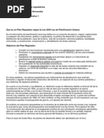 Tarea Planes Reguladores