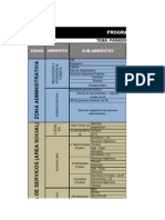 Programa Arquitectonico B