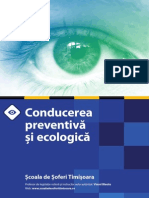 Curs - Conduită Preventivă Şi Ecologică