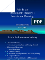 Careers in Investments - IB
