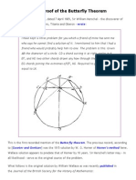 1 William Wallace's Proof of The Butterfly Theorem PDF