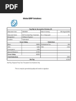 slip in pay sample of nigeria Pay of Sample Slip Copy of