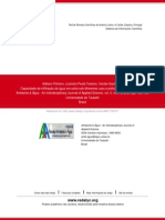 Capacidade de Infiltração de Água Em Solos Sob Diferentes Usos e Práticas de Manejo Agrícola