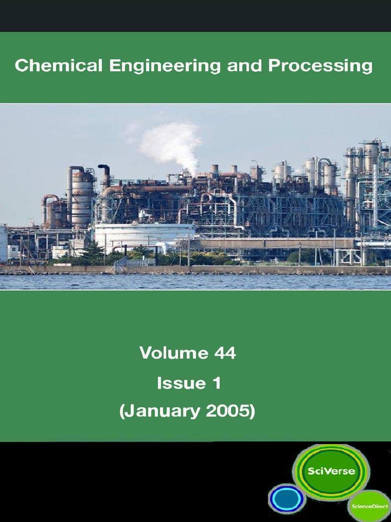 Chemical Engineering & Processing | PDF