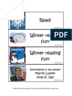 Read! Winter Reading Fun! Winter Reading Fun!: Martin Luther King Jr. Day