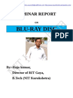 Blu-Ray Disc (Seminar Report)