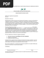 Ejemplo de Relevo de Responsabilidad
