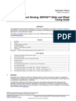 Capacitive Touch Sensing MSP430 Slider and Wheel Tuning Guide