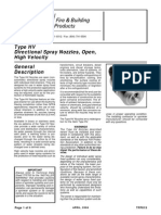 Tyco - Type HV - Directional Spray Nozzles PDF