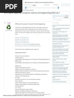 499 Project Topics For Computer Science and Engineering (CSE) List 1