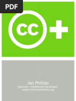 Creative Commons CC+ Overview