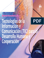 Ticdhc Tecnologias de La Informacion y Comunicacion para El Desarrollo y Cooperacion Folleto CIESI Online