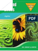 Abels-De Jong-Dekker-meyer-shew-burrill-simon - Algebra - Ups and Downs (Book) (Holt, Rinehart and Winston 2006) (64s)