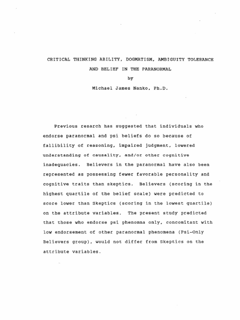 How to improve critical thinking picture