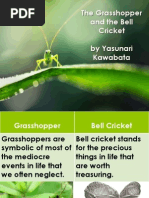 The Grasshopper and the Bell Cricket