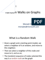 Random Walks On Graphs