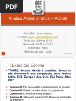 Análise Adm - 60h - Ad380 - Data 10 e 12 de Julho