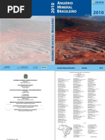 Anuario Mineral Brasileiro 2010