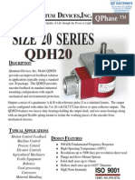 Quantum Qdh20 Specsheet