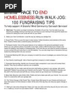 ways to fundraise for a grateful mind community outreach services