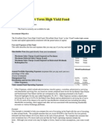 RiverPark High Yield Fund (RPHIX) Prospectus