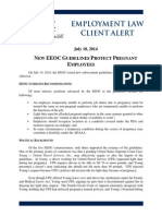 New EEOC Guidlines to Protect Pregnant Employees