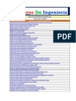 Relación de Libros de Ingenieria Mecanica