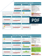 SEECS Academic Calendar 2013-2014