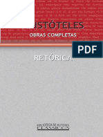 Aristóteles - Retórica