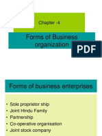 Forms of Business Organisation