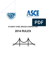 ASCE Steel Bridge Competition 2014 Rules