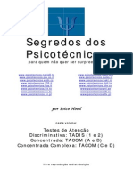 TADIS e TACOM - Atenção Discriminativa e Concentrada