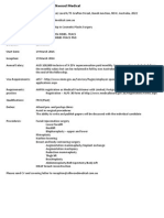 Advert for Position of Clinical Fellow