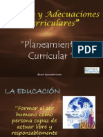 adecuaciones curriculares