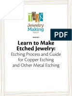 Free Etching Projects Jewelry Making Ebook